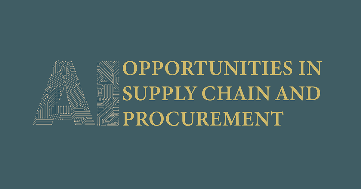 AI Opportunities in Supply Chain and Procurement