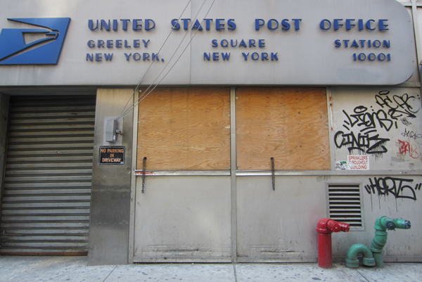 This Post Office in the heart of Manhattan is open for business